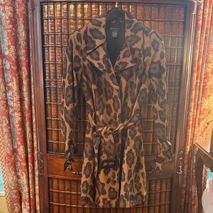 INC International Concepts Animal Print Coat